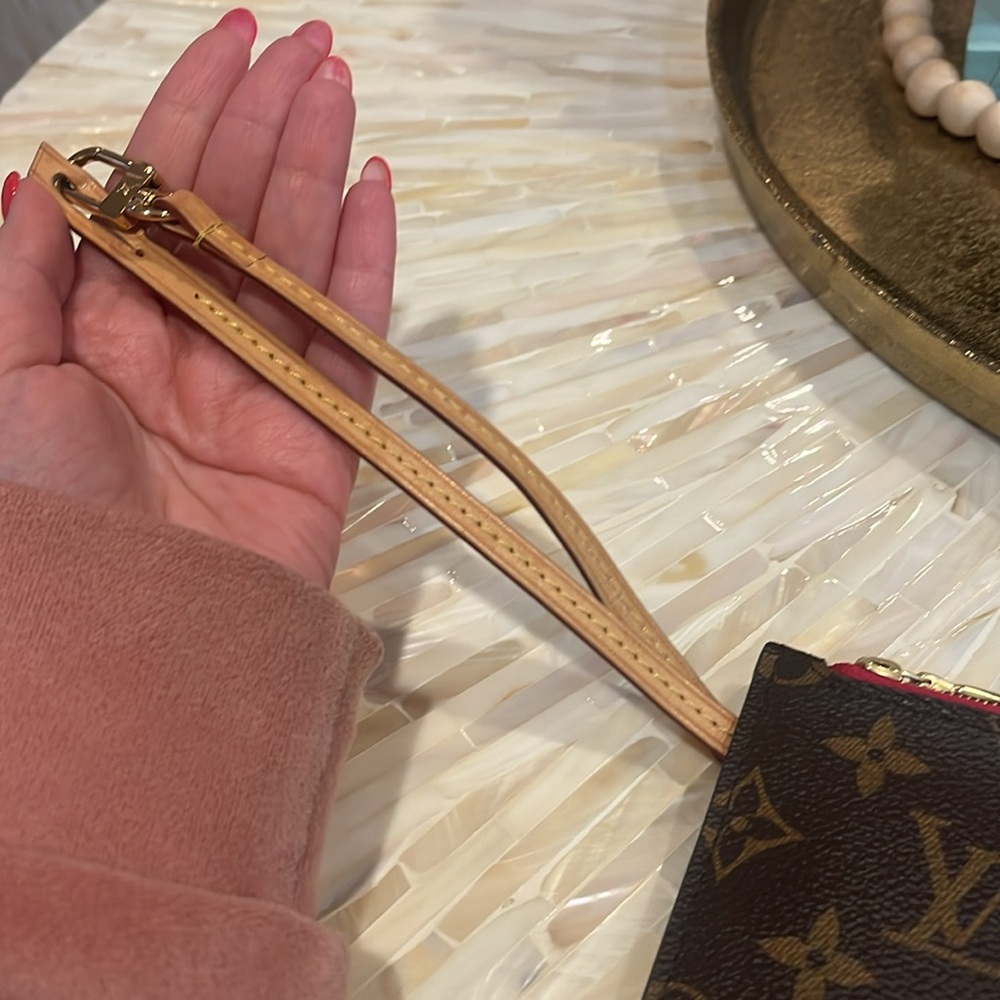 Louis Vuitton Neverfull MM Pochette Pivoine - Picture 2 of 7